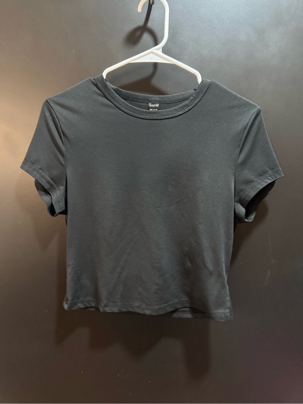 Basic Black Crewneck Tee
